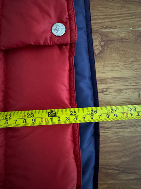 Moncler Billecart gilet size 3 red