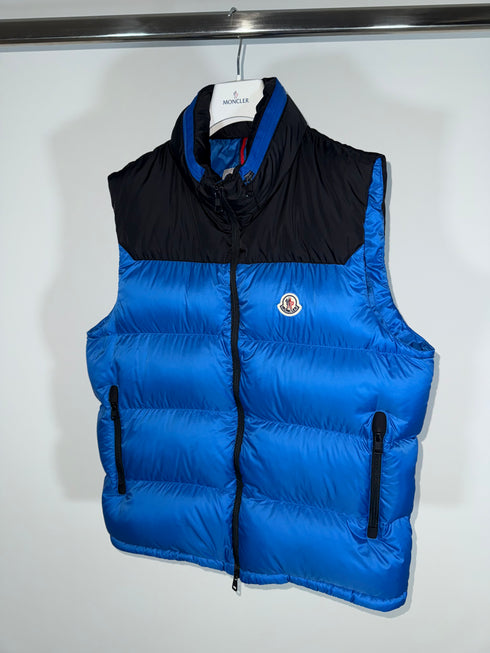 Moncler Ophrys Gilet Size 4 Blue
