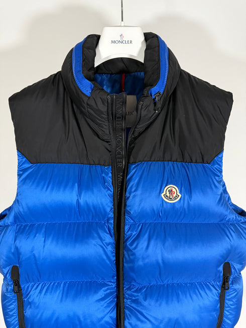 Moncler Ophrys Gilet Size 4 Blue