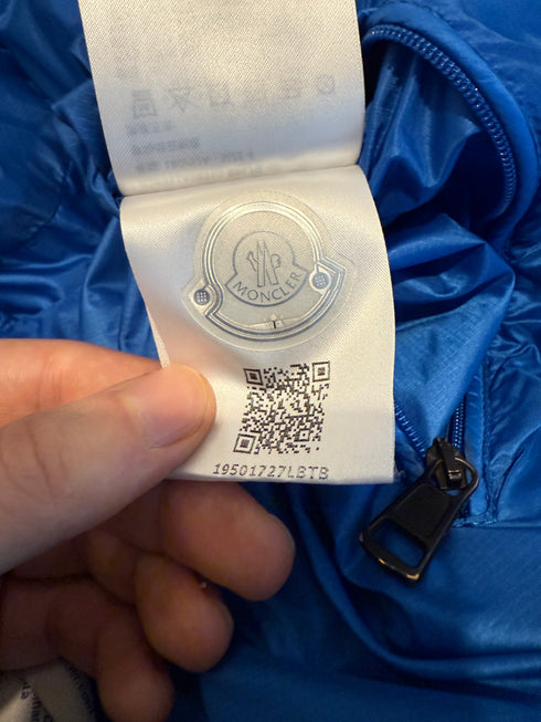Moncler Ophrys Gilet Size 4 Blue