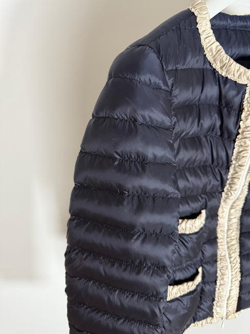 Moncler Flavienne Women’s Jacket - Size 0 (XS) - Navy Blue