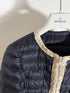 Moncler Flavienne Women’s Jacket - Size 0 (XS) - Navy Blue