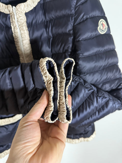 Moncler Flavienne Women’s Jacket - Size 0 (XS) - Navy Blue