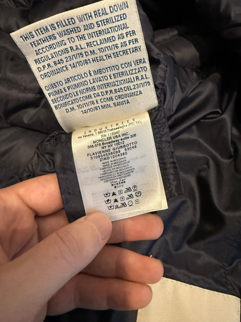 Moncler Flavienne Women’s Jacket - Size 0 (XS) - Navy Blue