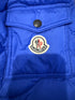 Moncler Morandieres Jacket Size 3 Electric Blue