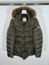 Moncler Cluny jacket size 6 olive green
