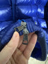 Moncler Marque Jacket size 2 electric blue
