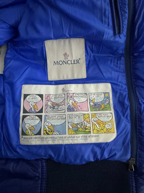 Moncler Marque Jacket size 2 electric blue
