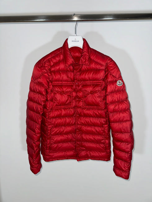 Moncler Gregoire jacket size 2 red