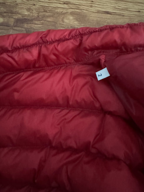 Moncler Gregoire jacket size 2 red