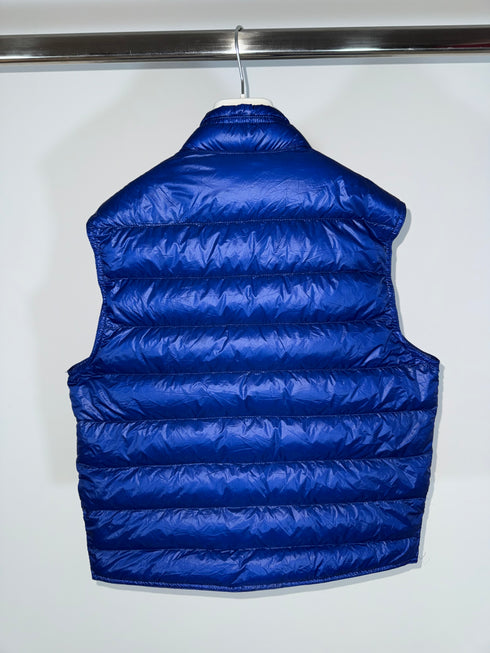 Moncler Gui Gilet Size 2 (S) - Electric Blue