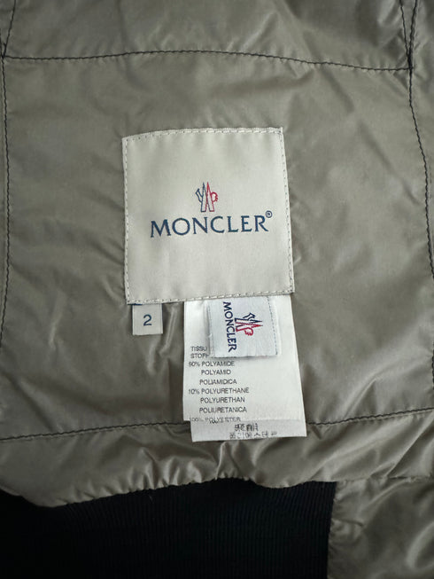 Moncler Jacket Pomolos Size 2 Black