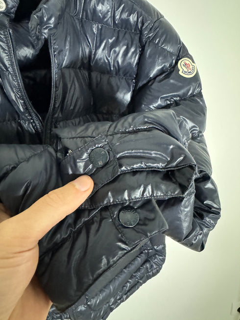 Moncler Acorus Jacket Size 4 Navy Blue