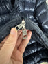 Moncler Acorus Jacket Size 4 Navy Blue