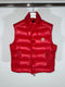 Moncler Tib Gilet Size 2 Red