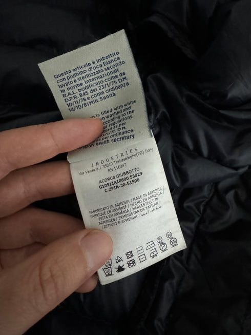 Moncler Acorus Jacket Size 4 Navy Blue