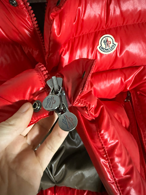 Moncler Tib Gilet Size 2 Red