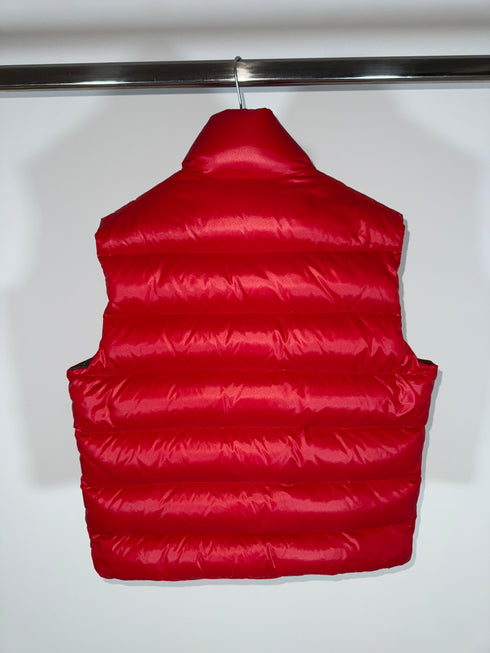 Moncler Tib Gilet Size 2 Red