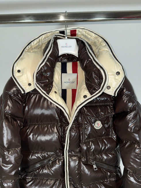 Moncler Branson Jacket Size 3 Chocolate Brown