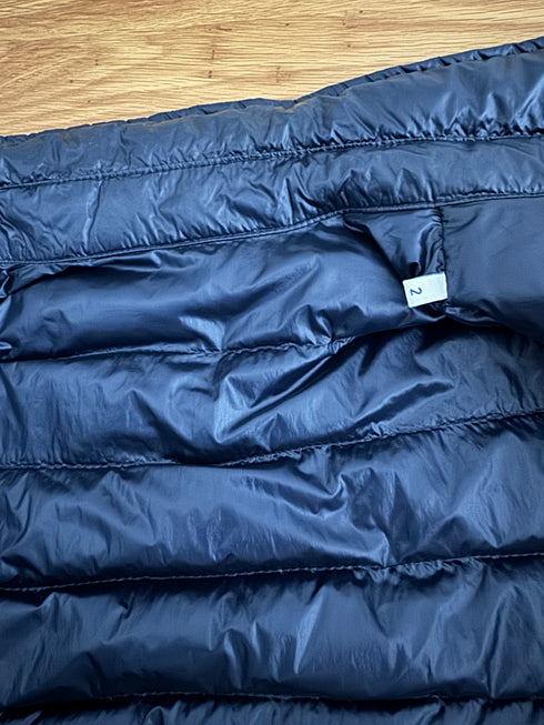 Moncler Jacket Gregoire Size 2 Navy Blue