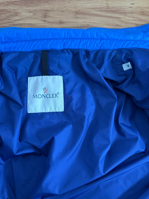 Moncler Erault Jacket - Size 4 (L) - Electric Blue