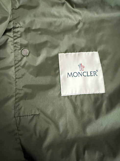 Moncler Trionphe Jacket Size 6 Olive Green