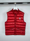 Moncler Gui Gilet Size 2 Red