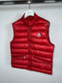 Moncler Gui Gilet Size 2 Red