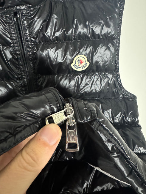 Moncler Gui Gilet vest Size 2 Black