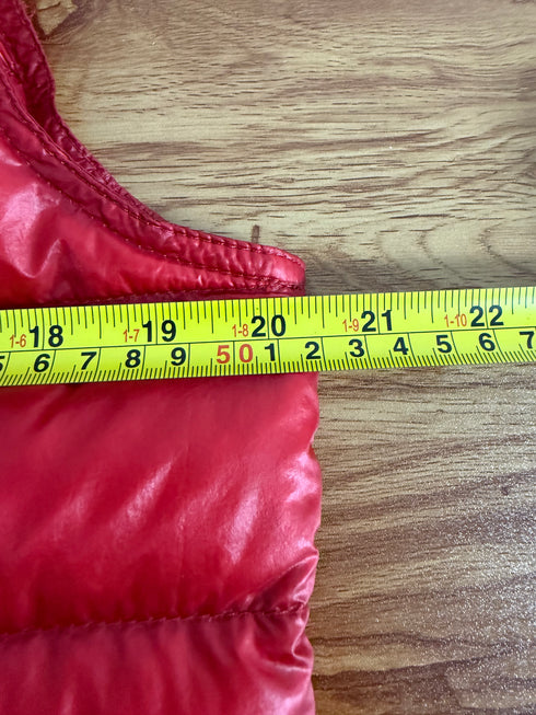 Moncler Gui Gilet Size 2 Red