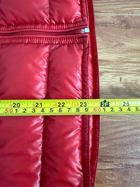 Moncler Gui Gilet Size 2 Red