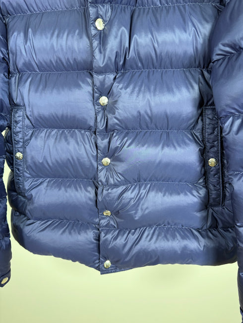 Moncler Piriac Jacket Size 4 Navy Blue