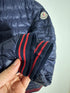Moncler David Jacket Size 2 Navy Blue