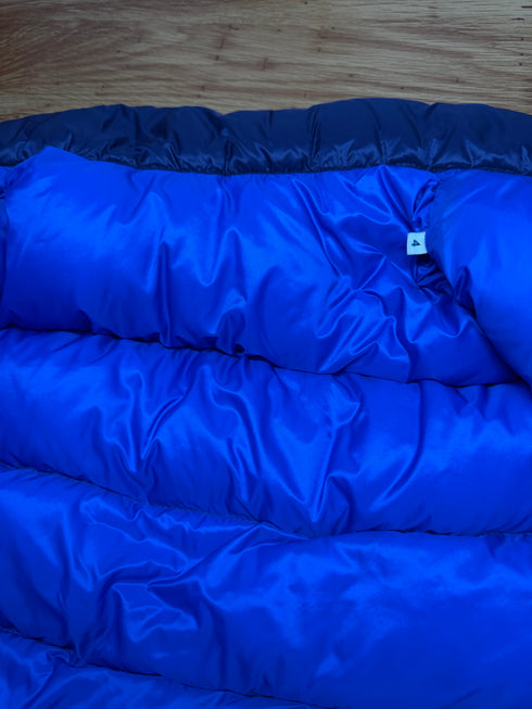 Moncler Piriac Jacket Size 4 Navy Blue