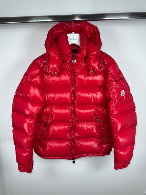 Moncler Maya Jacket Size 2 Red