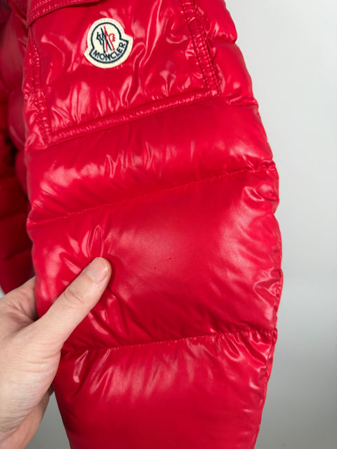 Moncler Maya Jacket Size 2 Red