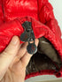 Moncler Maya Jacket Size 2 Red