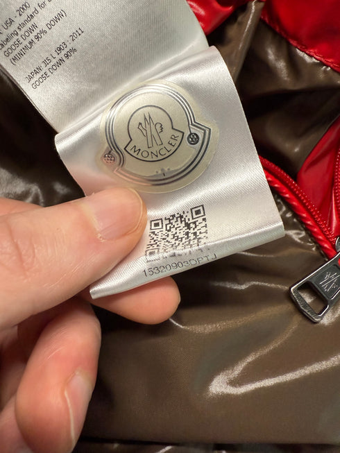Moncler Maya Jacket Size 2 Red