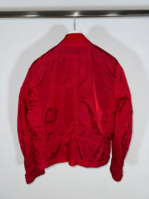 Moncler Thym Jacket Size 6 Red