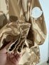 Moncler Chardon Jacket Size 4 Tan/Brown Camo