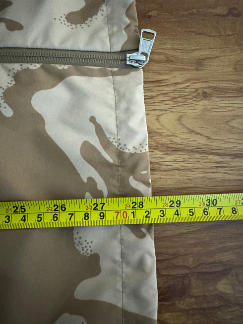 Moncler Chardon Jacket Size 4 Tan/Brown Camo