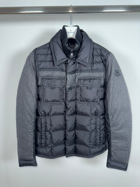Moncler Blais Jacket Size 2 Dark Grey