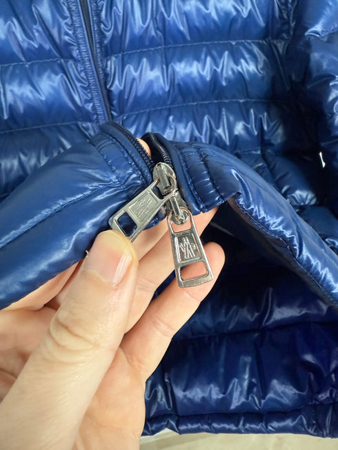 Moncler Acorus Jacket Size 2 Navy Blue