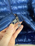 Moncler Acorus Jacket Size 2 Navy Blue