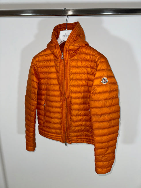 Moncler Celestin Jacket Size 2 Orange