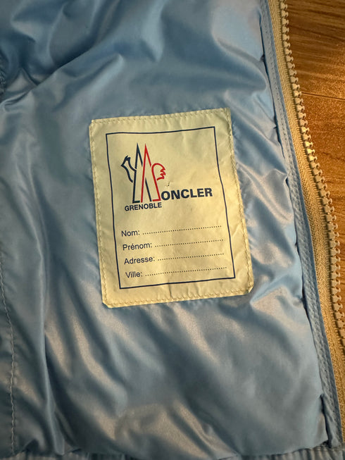 Moncler Dinan Gilet Size 4 Baby Blue