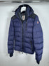 Moncler Soulare Jacket Size 3 Navy Blue