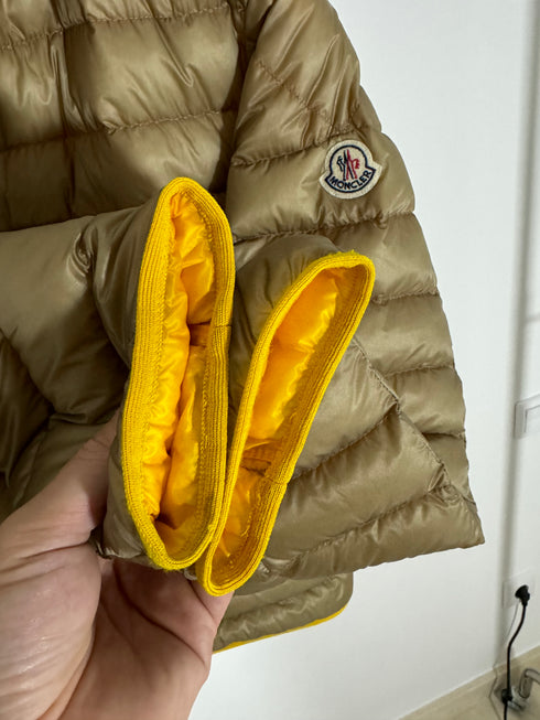 Moncler Mir Jacket Size 2 Beige/Yellow