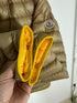 Moncler Mir Jacket Size 2 Beige/Yellow