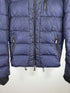 Moncler Soulare Jacket Size 3 Navy Blue